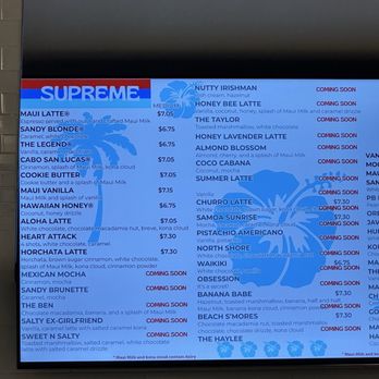 Makenna Koffee - Menu as of today 6/19/26 (lots still say Coming Soon) IG: @ammysalamii - Coffee & Tea Near Me - Northridge, California Makenna Koffee - Menu as of today 6/19/26 (lots still say Coming Soon) IG: @ammysalamii - Coffee & Tea Near Me - Northridge, California