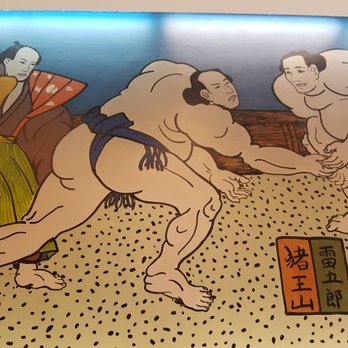 Ajisen Ramen - Look at this guy on the wall he has fat stacks on his ankle - Ramen Near Me - Toronto, Ontario Ajisen Ramen - Look at this guy on the wall he has fat stacks on his ankle - Ramen Near Me - Toronto, Ontario