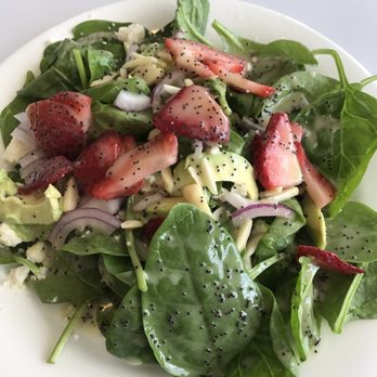 Green Healthy Cafe - Strawberry salad - Cafes Near Me - Lisle, Illinois Green Healthy Cafe - Strawberry salad - Cafes Near Me - Lisle, Illinois