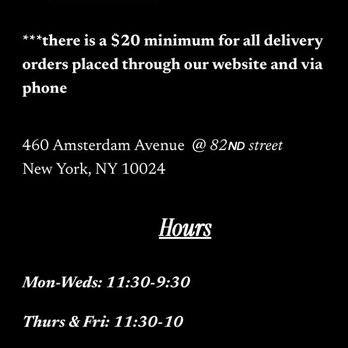 Peacefood - Upper West Side - Peacefood Vegetarian Restaurant Hours & location - Vegan Near Me - New York, New York