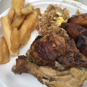 Super Chicken - My dinner plate - Latin American Near Me - Vienna, Virginia
