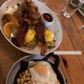 Grand Vin - Avocado toast benedict, breakfast mac 'n cheese. - Wine Bars Near Me - Hoboken, New Jersey Grand Vin - Avocado toast benedict, breakfast mac 'n cheese. - Wine Bars Near Me - Hoboken, New Jersey