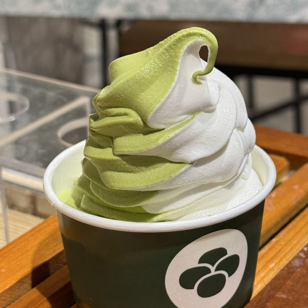 Matcha United - Hokkaido milk and matcha swirl $7 - Ice Cream & Frozen Yogurt Near Me - Costa Mesa, California Matcha United - Hokkaido milk and matcha swirl $7 - Ice Cream & Frozen Yogurt Near Me - Costa Mesa, California