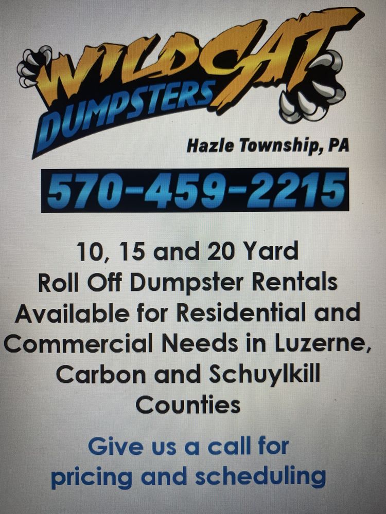 WILDCAT DUMPSTERS West Hazleton, PA Yelp