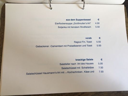 Menu photo 6 Zum Goldenen Einhorn Mechelroda, TH Menu photo 6 Zum Goldenen Einhorn Mechelroda, TH