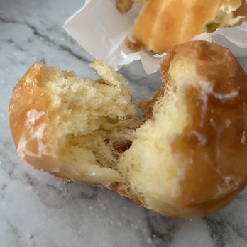 Manna Donuts - Donut hole. See how dry inside!!!! - Donuts Near Me - Loma Linda, California Manna Donuts - Donut hole. See how dry inside!!!! - Donuts Near Me - Loma Linda, California