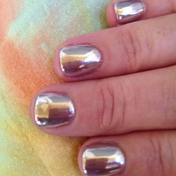 Salon Chérie - CHROME GEL OVERLAY - Nail Salons Near Me - Honolulu, Hawaii