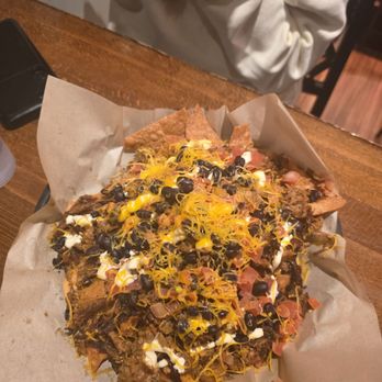 Morro Grill - Pulled pork nachos (so much flavor) - American Near Me - Morro Bay, California