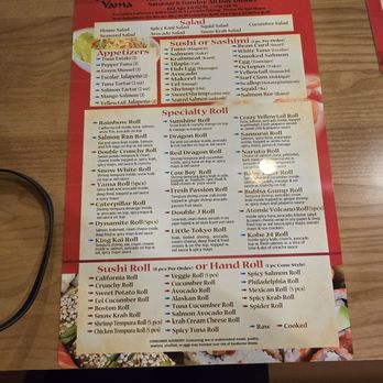 Sushi Yama - Menu - Asian Fusion Near Me - Pembroke Pines, Florida Sushi Yama - Menu - Asian Fusion Near Me - Pembroke Pines, Florida