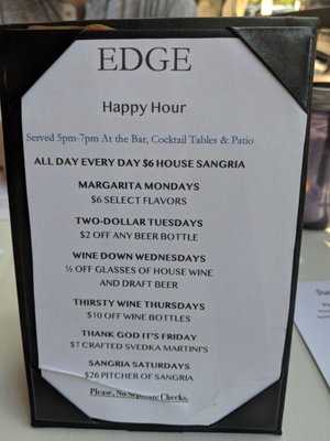 Menu photo 6 Edge Restaurant Bethlehem, PA Menu photo 6 Edge Restaurant Bethlehem, PA
