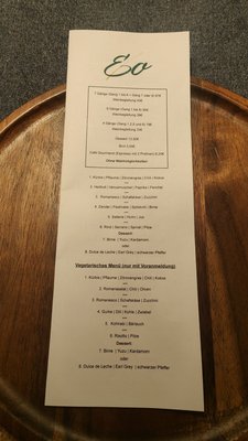 Menu photo 1 EO Restaurant Mainz, RP
