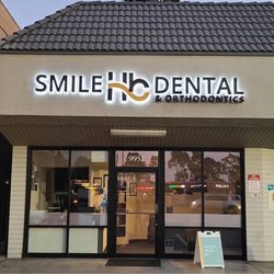 Smile HB Dental & Orthodontics - Front of the office.