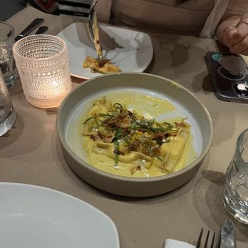 CUCINA Enoteca - corn agnolotti - Italian Near Me - Irvine, California CUCINA Enoteca - corn agnolotti - Italian Near Me - Irvine, California