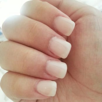TLC Nails & Spa - acrylic with natural tips and gel polish - Nail Salons Near Me - Fontana, California