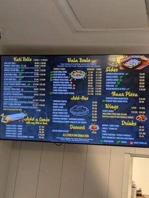 Menu photo 1 Kati Roll Wala Houston, TX