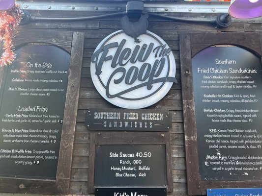 Flew the Coop by null