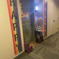 Affinity at South Hill - Nothing allowed on outside walls but they have favoritism!
