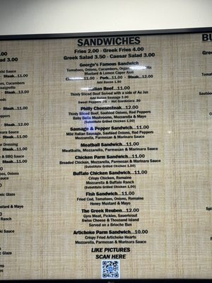 Menu photo 5 George's Famous Gyros & Pasta Phoenix, AZ Menu photo 5 George's Famous Gyros & Pasta Phoenix, AZ