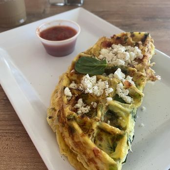 Just Love Coffee Cafe - Spinach Feta Womelette - Cafes Near Me - Cleveland, Tennessee