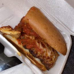 Chicken Parmigiana Sandwich Chicken Parmigiana Sandwich