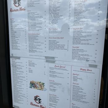 Ramen Nori - Menu - Sushi Bars Near Me - Bellevue, Washington Ramen Nori - Menu - Sushi Bars Near Me - Bellevue, Washington