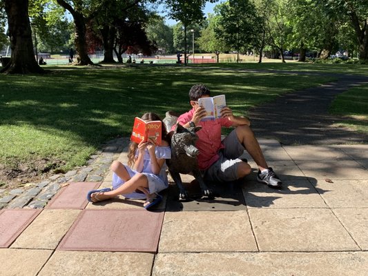 Beverly Cleary Sculpture Garden by null