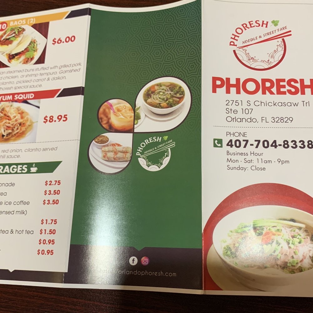 Phoresh - Vietnamese Near Me - Orlando, Florida Phoresh - Vietnamese Near Me - Orlando, Florida