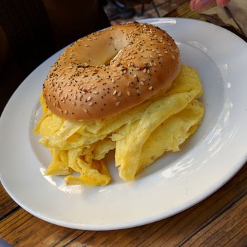 Stable Cafe - Everything bagel with eggs and cream cheese - Breakfast & Brunch Near Me - San Francisco, California Stable Cafe - Everything bagel with eggs and cream cheese - Breakfast & Brunch Near Me - San Francisco, California