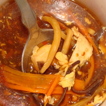 Jim's Restaurant - This is what they call Hot and Sour soup, with no meat. 7.50 - Chinese Near Me - Prunedale, California Jim's Restaurant - This is what they call Hot and Sour soup, with no meat. 7.50 - Chinese Near Me - Prunedale, California