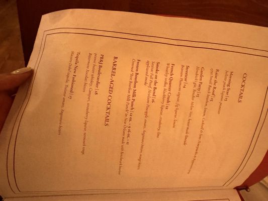 Menu photo 8 Bourbon House New Orleans, LA Menu photo 8 Bourbon House New Orleans, LA