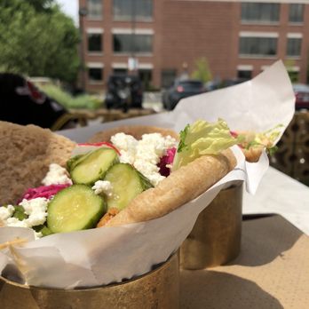 Brassica - Chicken Pita Sandwich - Mediterranean Near Me - Columbus, Ohio Brassica - Chicken Pita Sandwich - Mediterranean Near Me - Columbus, Ohio