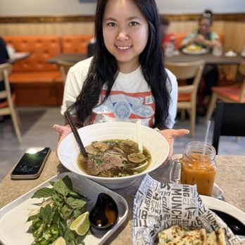 Pho King - Brisket combo pho and scallion pancake. - Vietnamese Near Me - Deerfield Beach, Florida