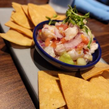 18bin - Ceviche with tortilla chips - Bars Near Me - Las Vegas, Nevada
