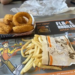 Mr Quick Drive In - Onion rings and French fries