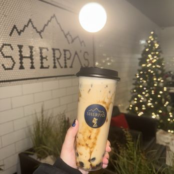 Sherpa’s - Ancient brown sugar milk tea boba - Bubble Tea Near Me - Brookfield, Wisconsin Sherpa’s - Ancient brown sugar milk tea boba - Bubble Tea Near Me - Brookfield, Wisconsin