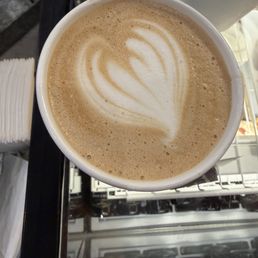 Oat milk latte Oat milk latte