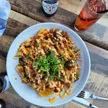 B2 Bistro + Bar - Tuna nachos!!! - Mediterranean Near Me - North Brunswick, New Jersey B2 Bistro + Bar - Tuna nachos!!! - Mediterranean Near Me - North Brunswick, New Jersey