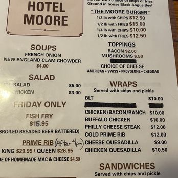 Hotel Moore - more - Bars Near Me - Barneveld, New York Hotel Moore - more - Bars Near Me - Barneveld, New York
