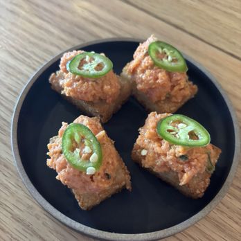 Sōgo Roll Bar - Spicy Tuna Crispy Rice - Japanese Near Me - Los Angeles, California Sōgo Roll Bar - Spicy Tuna Crispy Rice - Japanese Near Me - Los Angeles, California