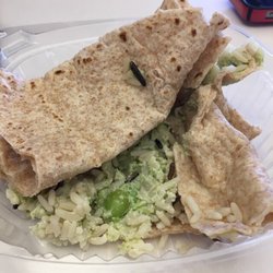 OSU 18th Avenue Library - This culinary masterpiece crafted by the artisan chefs of Tera Bite cafe, "The Asian Vegetable Wrap".