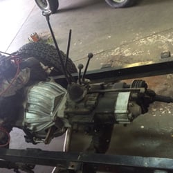 Advanced Automotive - T90 with overdrive, dual shift transfer case.