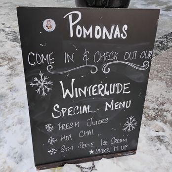 Pomonas - Winterlude special menu - Cafes Near Me - Ottawa, Ontario