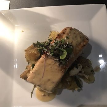 Webb Custom Kitchen - Salmon and lobster potatoes - New American Near Me - Gastonia, North Carolina Webb Custom Kitchen - Salmon and lobster potatoes - New American Near Me - Gastonia, North Carolina