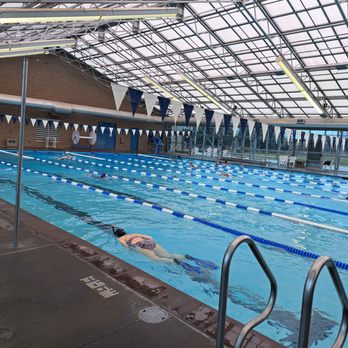 Mike Shellito Indoor Pool - Lap pool has 8 lanes. - Swimming Lessons/Schools Near Me - Roseville, California