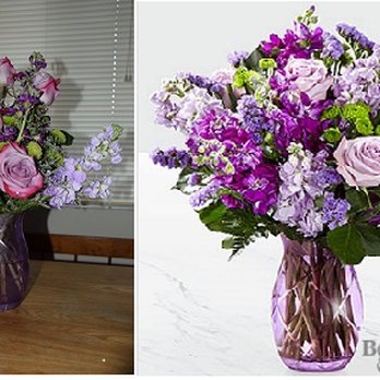 Amy's Flowers - Left is what I got, right is what it should of looked like. - Florists Near Me - Sparks, Nevada