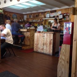 Eugene's Hitchin' Post Cafe - Front counter