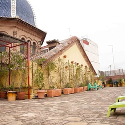Hôme Backpackers Hostel Valencia - Terraza