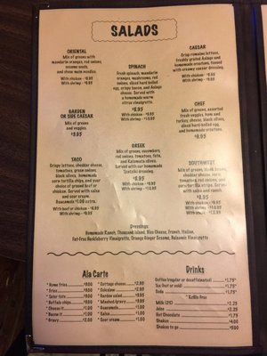 Menu photo 5 Log Cabin Cafe Choteau, MT Menu photo 5 Log Cabin Cafe Choteau, MT