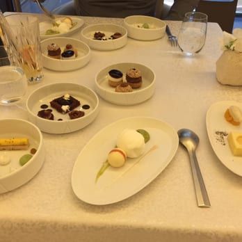 Sur Mesure - The assortment of desserts that were whimsical, playful and both decadent and subtle in flavor and richness. - French Near Me - Paris, 75