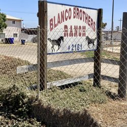 Blanco Brothers Ranch - Ranch sign